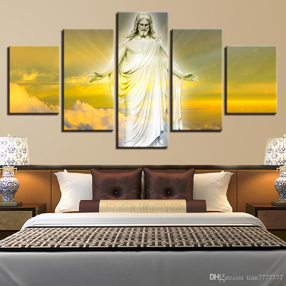 Jesus Canvas Painting at PaintingValley.com | Explore collection of ...