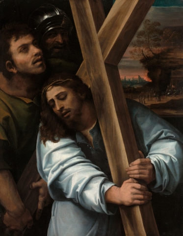373x480 The Art Institute Of Chicago Acquires Newly Discovered High - Jesus Carrying The Cross Painting