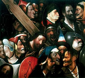 300x274 Christ Carrying The Cross (Bosch, Ghent) - Jesus Carrying The Cross Painting