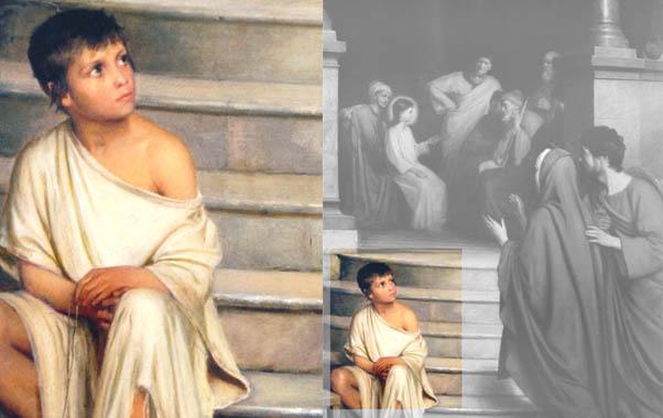 Jesus Child Painting