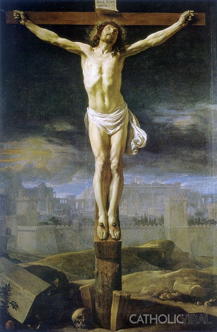 838x1279 Christ Crucified - Jesus Christ Crucifixion Painting