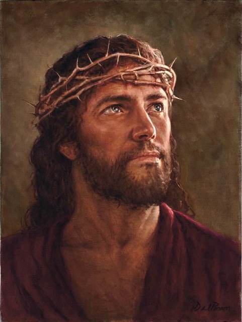 481x640 Hand Painted Portrait Oil Painting On Canvas Jesus Christ 01 - Jesus Christ Oil Painting