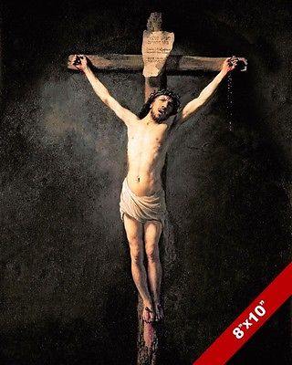 320x400 The Lord Jesus Christ On The Cross Painting Christian Bible Art - Jesus Christ On The Cross Painting