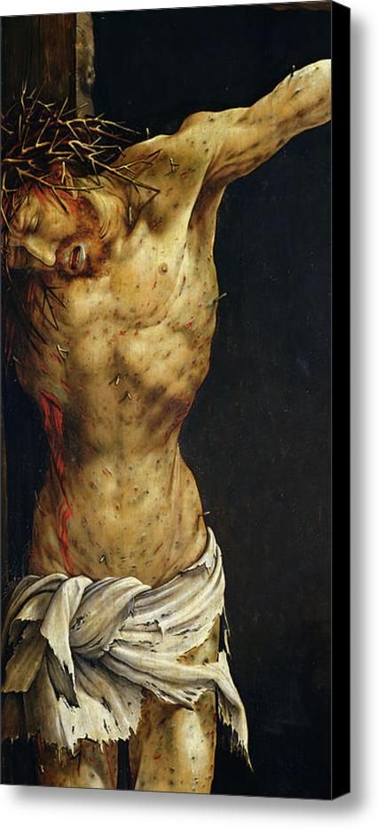 426x932 Christ On The Cross Canvas Print Canvas Art By Matthias - Jesus Christ On The Cross Painting