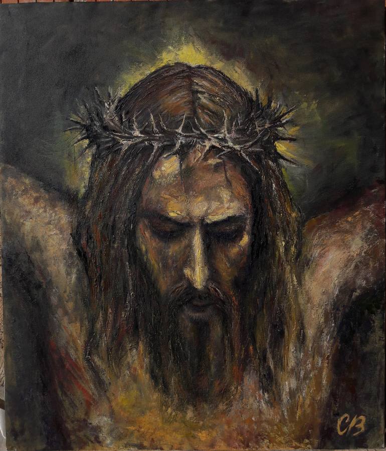Jesus Christ Painting at PaintingValley.com | Explore collection of ...