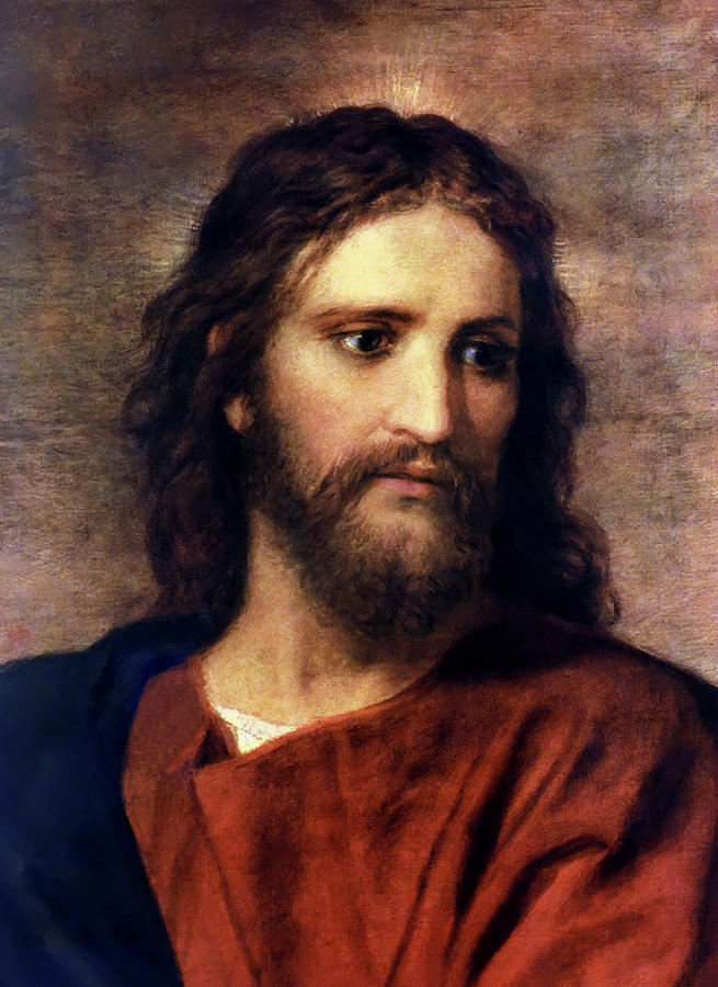 655x900 Christ At 33 Painting By Heinrich Hofmann - Jesus Christ Painting