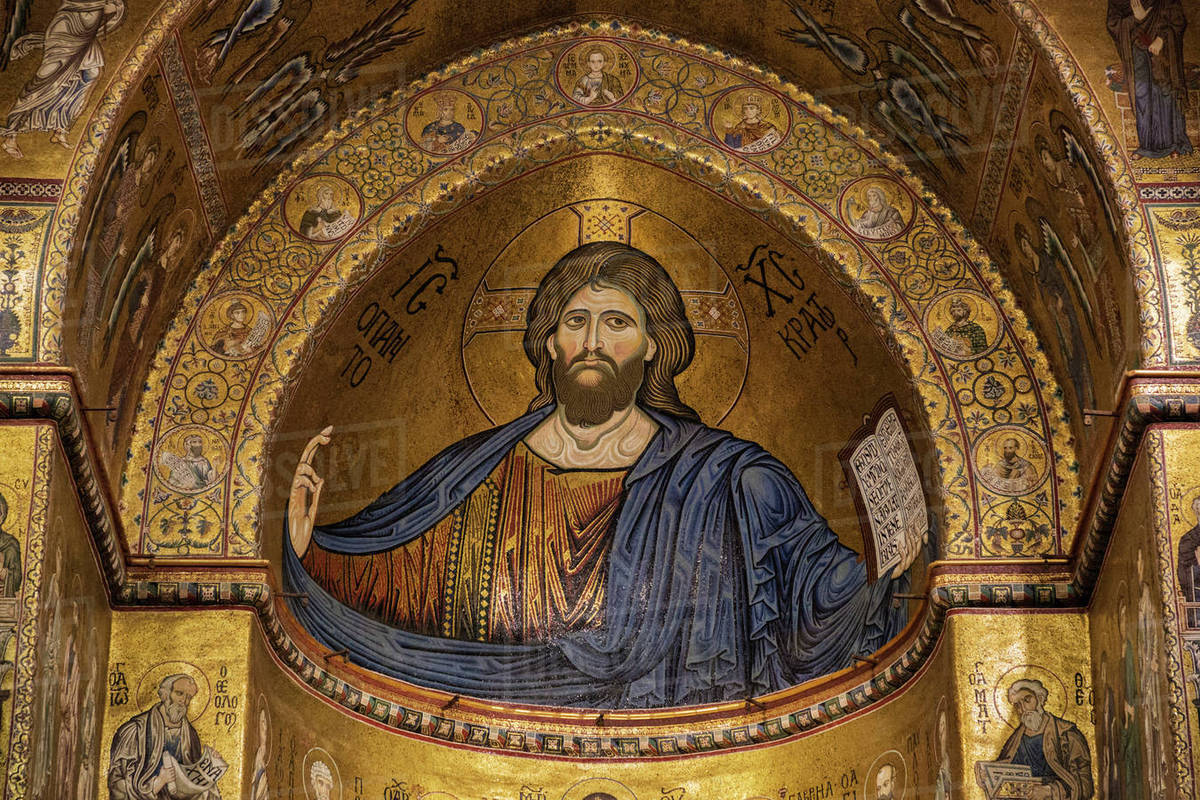 1200x800 Painting Of Jesus Christ In Church - Jesus Christ Painting Images