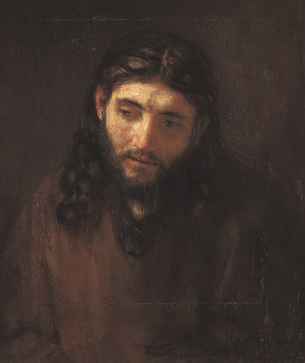 620x738 Rembrandt's Paintings A Realistic Looking Jesus Focus - Jesus Christ Real Painting