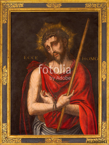 375x500 Segovia, Spain, April - Jesus Christ Real Painting