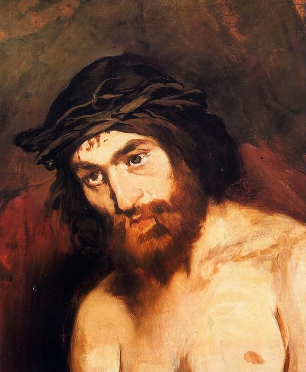 600x729 The Head Of Christ, 1864 By Edouard Manet - Jesus Christ Real Painting