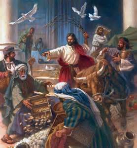 278x300 Jesus Andternational Currency Exchange Traders - Jesus Cleanses The Temple Painting