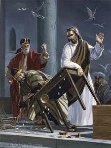 225x300 The 48 Best N1d Nisan 10th Images On Jesus Christ - Jesus Clears The Temple Painting