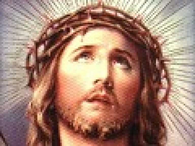 768x576 Painting Of Jesus With The Crown Of Thorns - Jesus Crown Of Thorns Painting