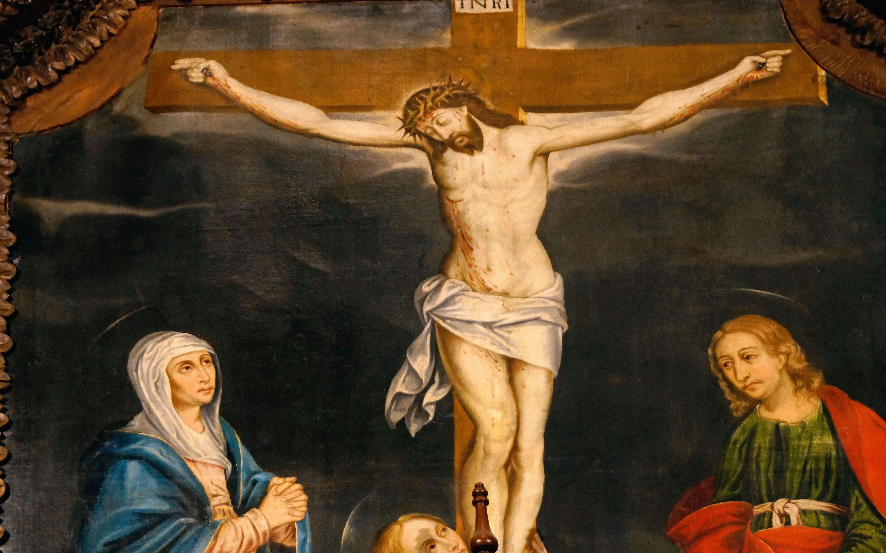 3732x2333 The 10 Best Pieces Of Easter Classical Music - Jesus Dying On The Cross Painting