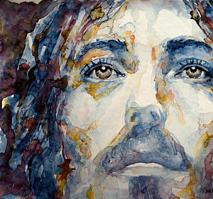 Jesus Face Painting at PaintingValley.com | Explore collection of Jesus ...