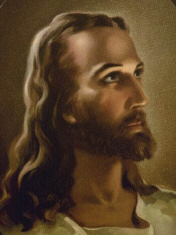 350x467 Jesus Face Painting Jesus Picture - Jesus Face Painting