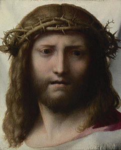 241x300 Jesus Face Paintings Fine Art America - Jesus Face Painting