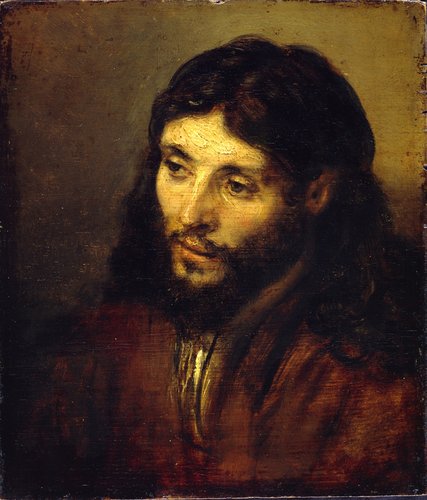 427x500 Rembrandt And The Face Of Jesus' In Philadelphia - Jesus Face Painting