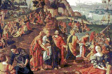 360x240 Mother S Day Craft Ideas Jesus Feeds Thousand Pack - Jesus Feeds 5000 Painting