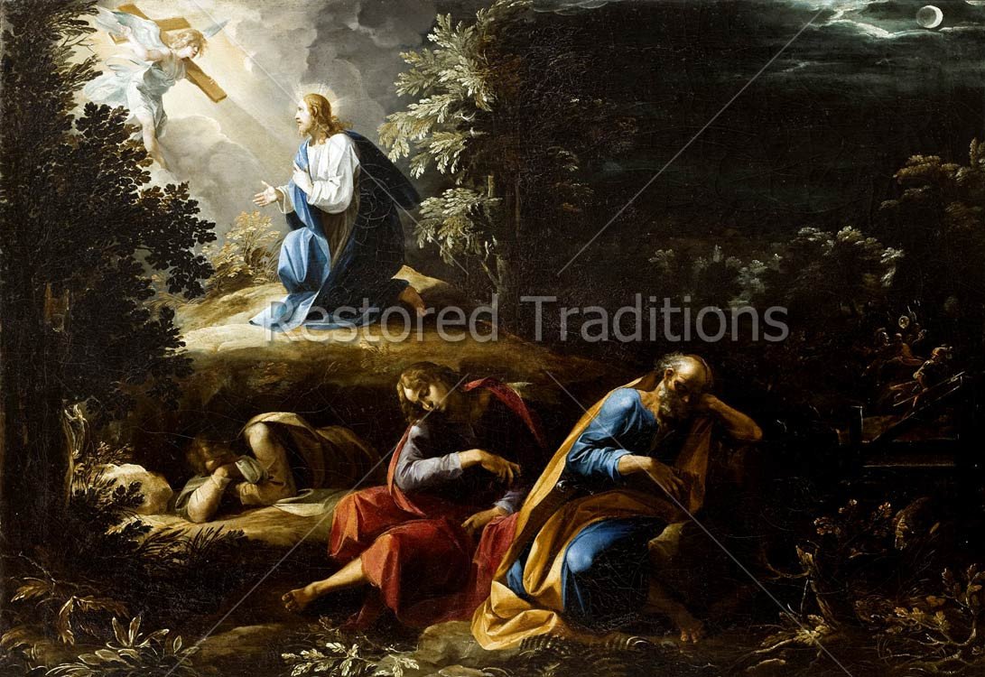 Jesus Gethsemane Painting At PaintingValley.com | Explore Collection Of ...