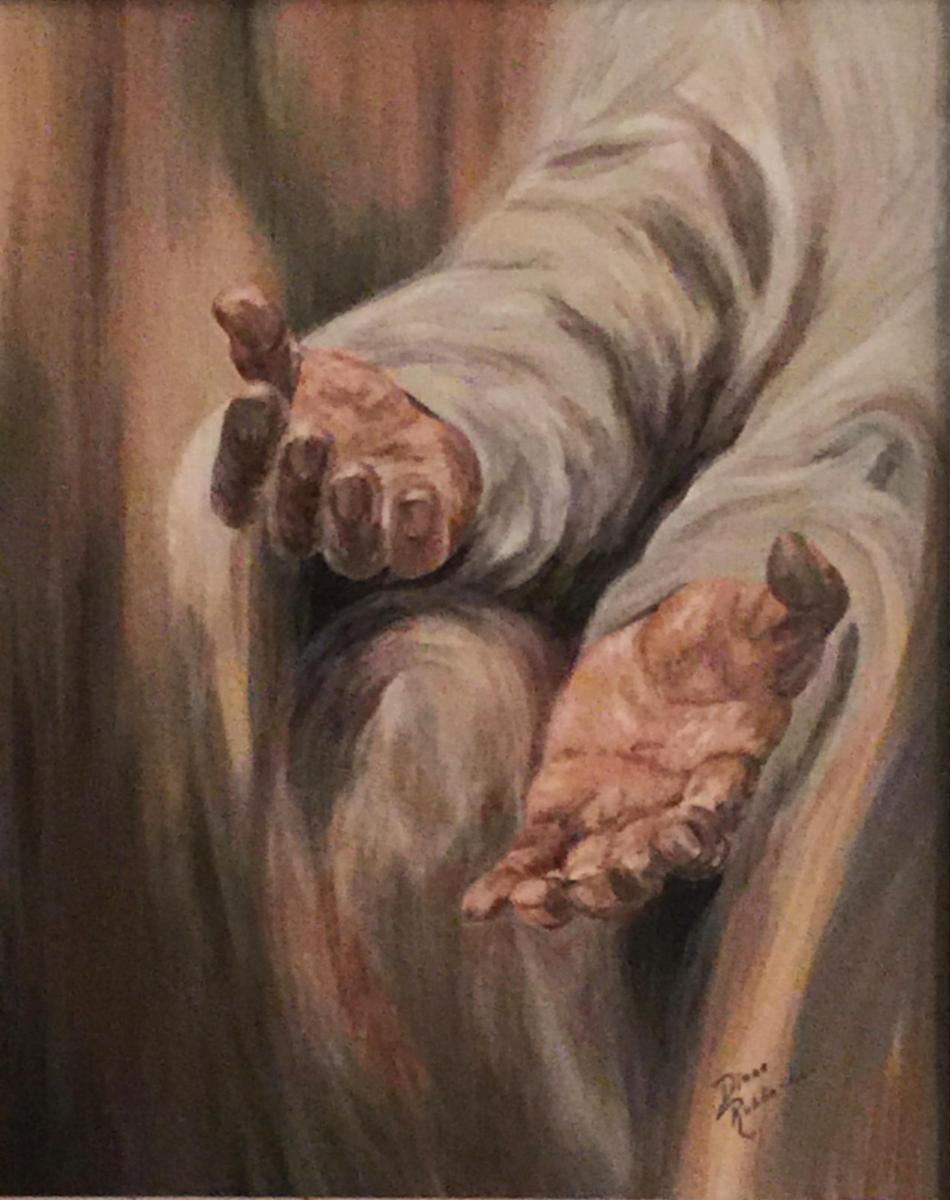950x1200 Jesus Hands Bydesign Media - Jesus Hand Painting