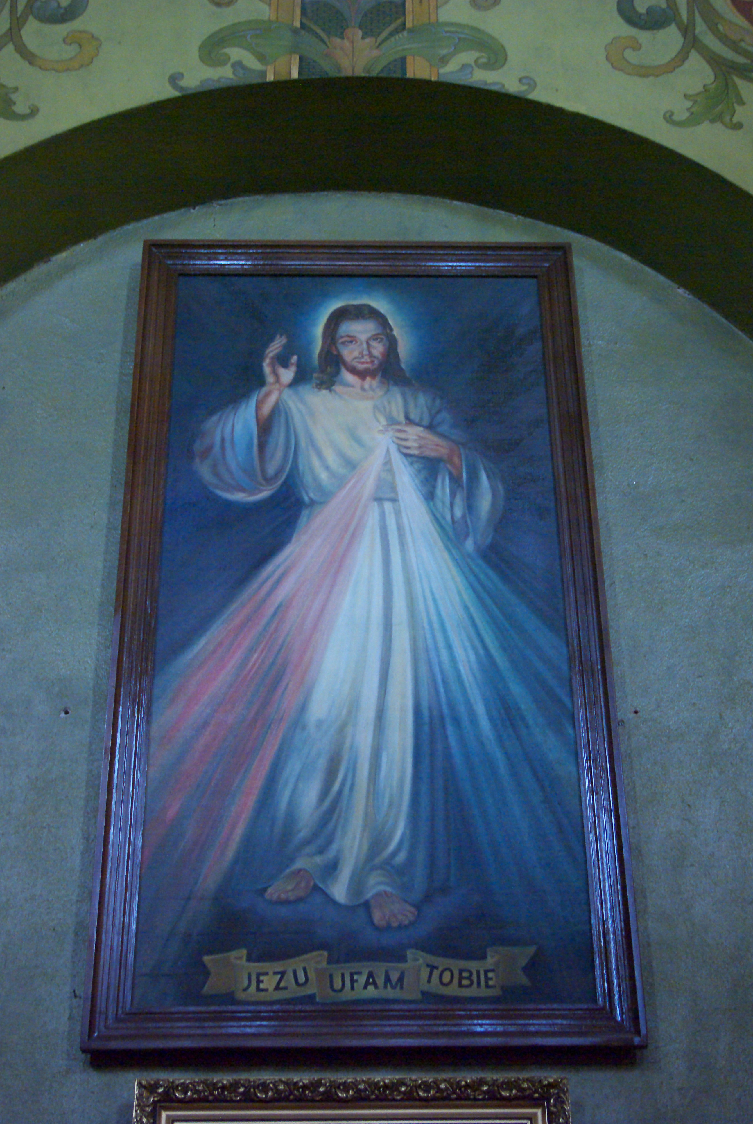 2592x3872 Filechurch Of The Transfiguration In Sanok Painting Jesus, I - Jesus I Trust In You Original Painting
