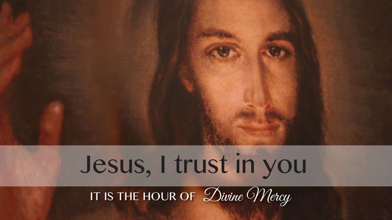 1280x720 Jesus, I Trust In You - Jesus I Trust In You Painting