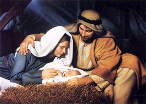 498x355 One Man's Theory For Why Jesus Lay In A Manger A View From The Right - Jesus In A Manger Painting