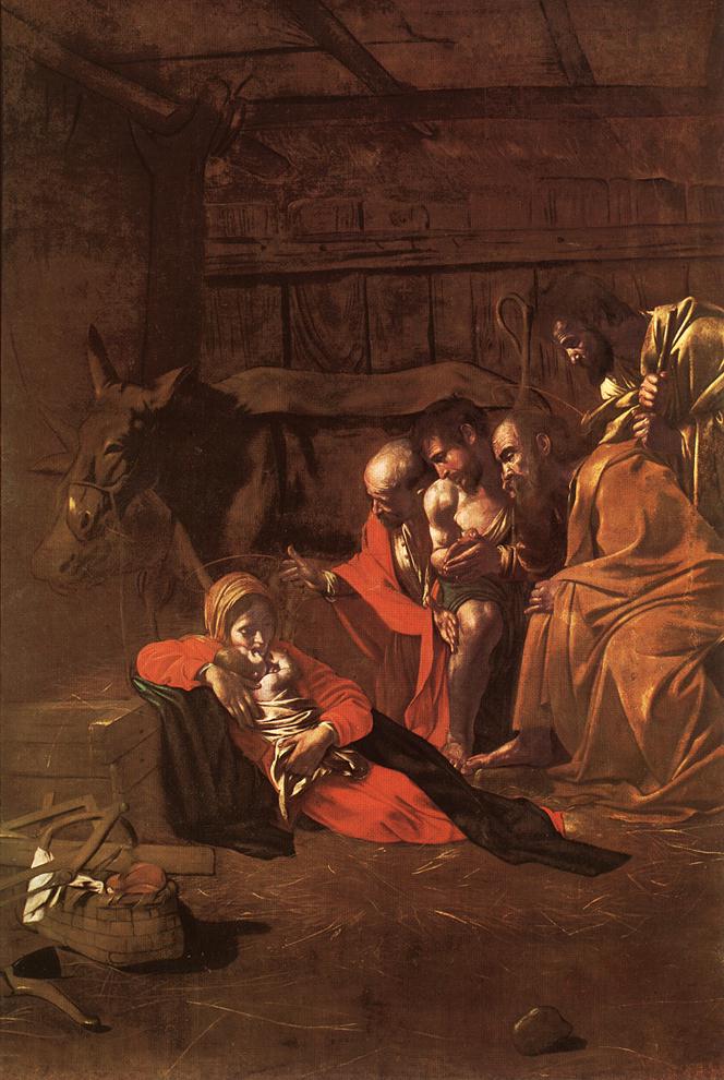 664x990 The Art Of Christmas Painting Gareth's Art Blog - Jesus In Manger Painting