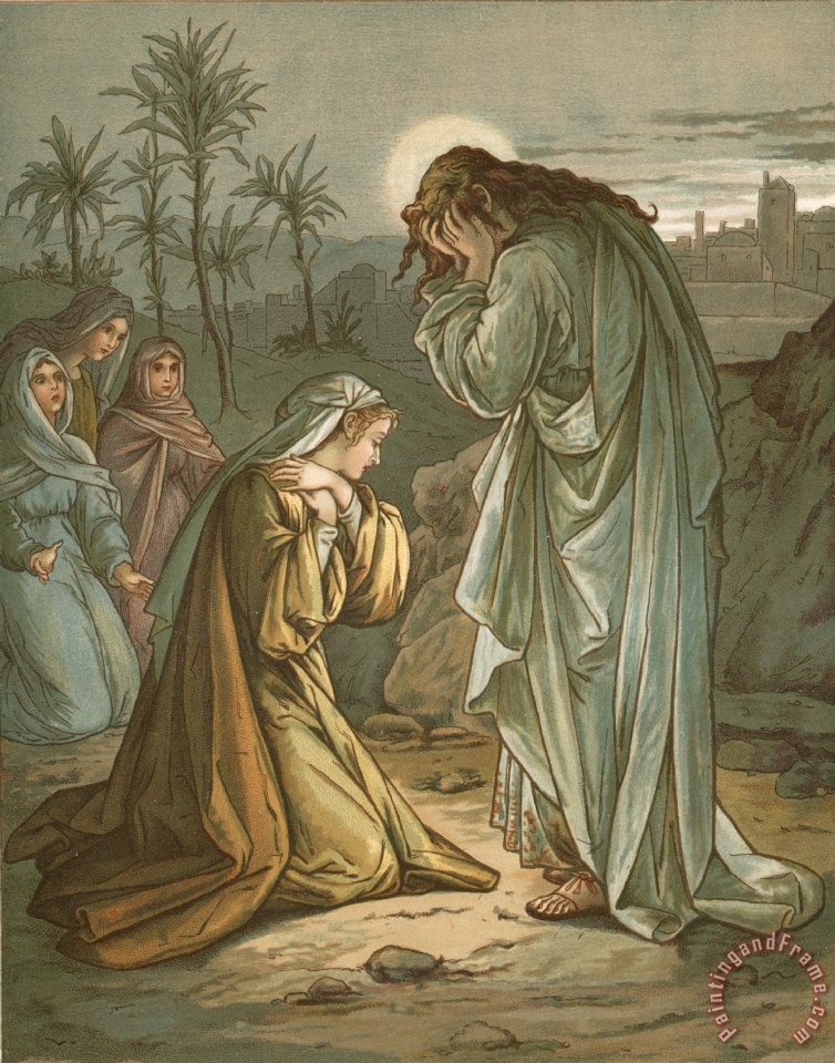 754x960 John Lawson Christ In The Garden Of Gethsemane Painting - Jesus In The Garden Of Gethsemane Painting