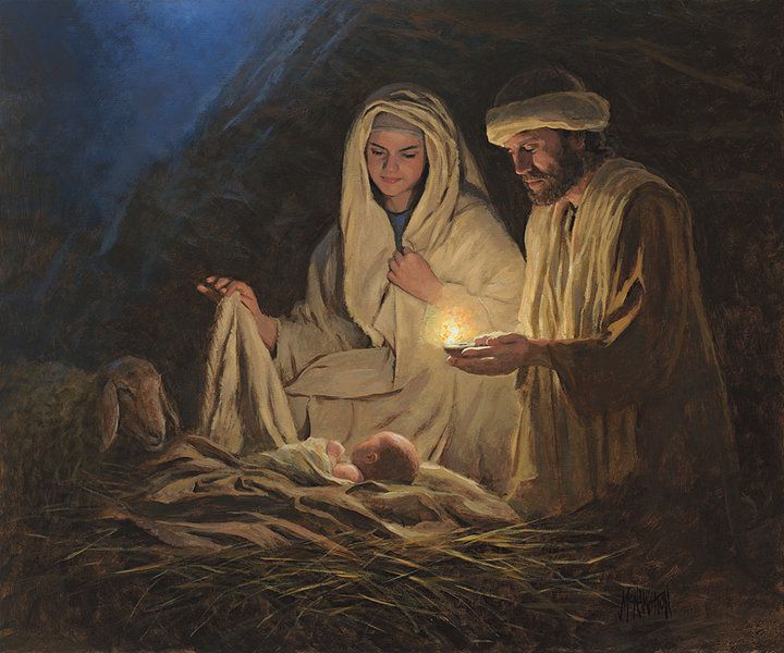 720x600 Musings The Second Day Of Christmas Christmas Nativity, Savior - Jesus In The Manger Painting