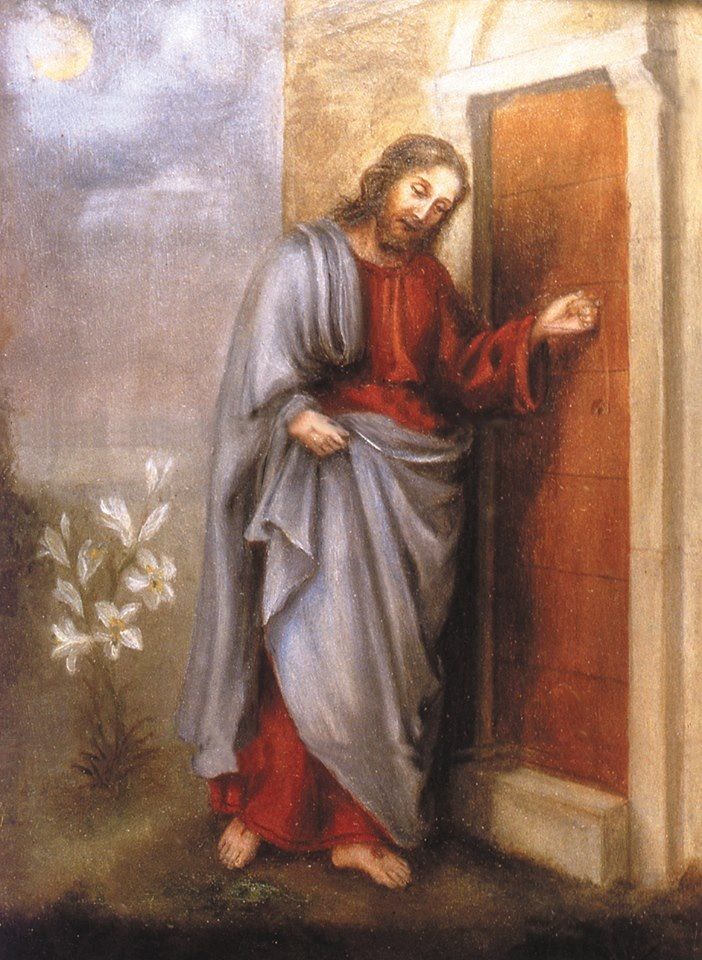 Jesus Knocking At The Door Painting At PaintingValley.com | Explore ...