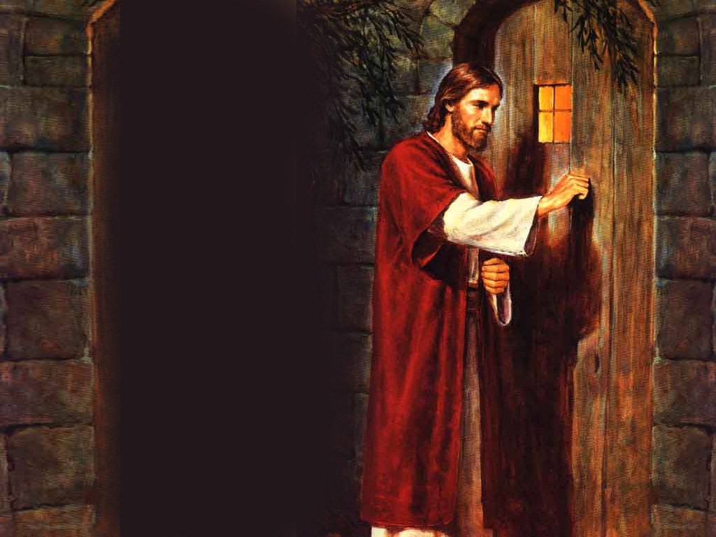 Jesus Knocking At The Door Painting at PaintingValley.com | Explore