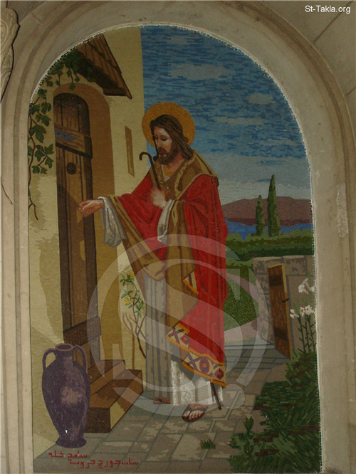 500x666 Painting Of Jesus Knocking On Door - Jesus Knocking At The Door Painting