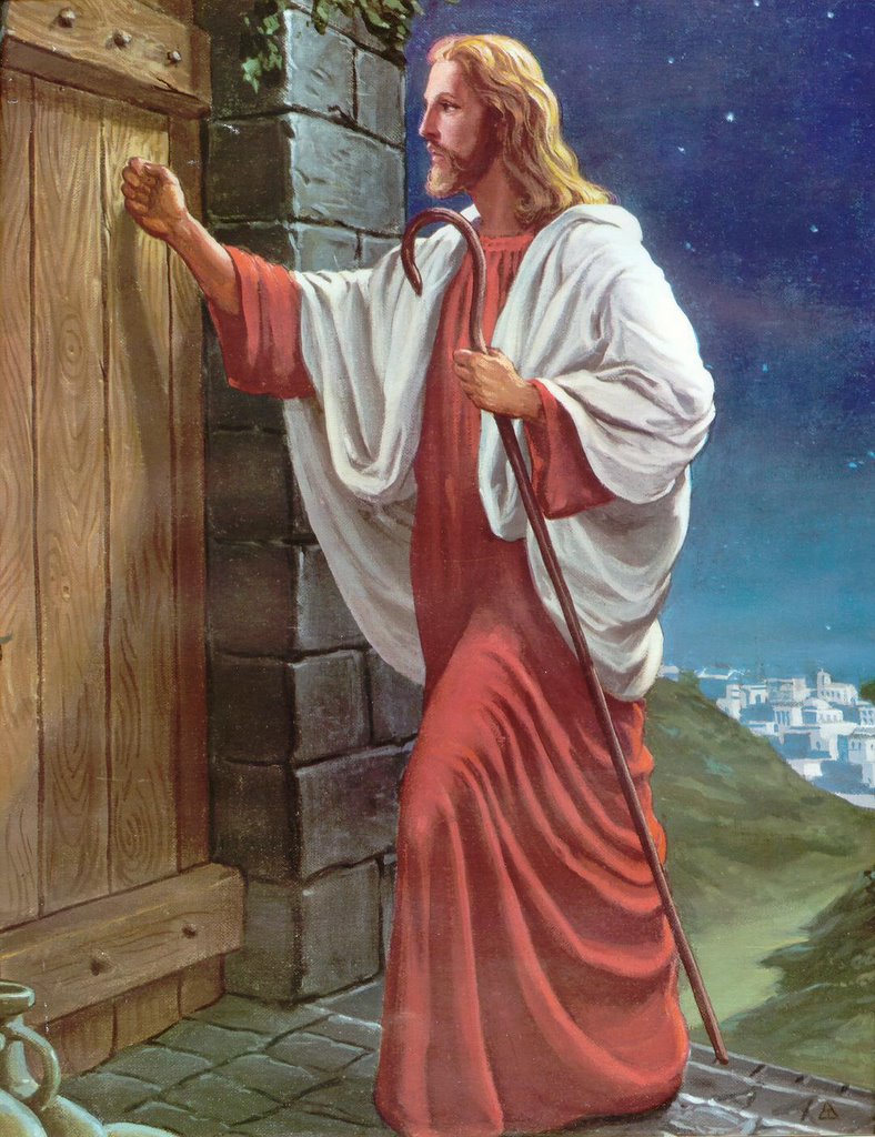 Jesus Knocking At The Door Painting 33 
