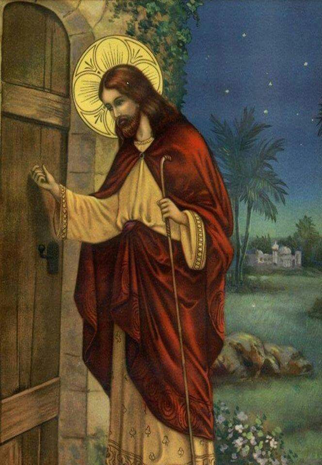 Jesus Knocking At The Door Painting 34 