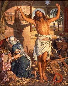 225x283 Holman Hunt's Story Paintings Fill Manchester Art Gallery Culture24 - Jesus Knocking Painting