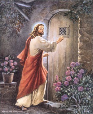 300x367 Jesus Knocking Art Print Size 16x20 Posters Amp Prints - Jesus Knocking Painting