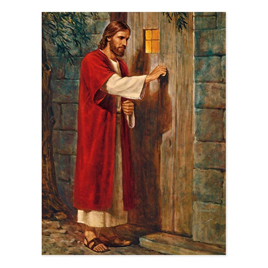 Jesus Knocking Painting at PaintingValley.com | Explore collection of ...