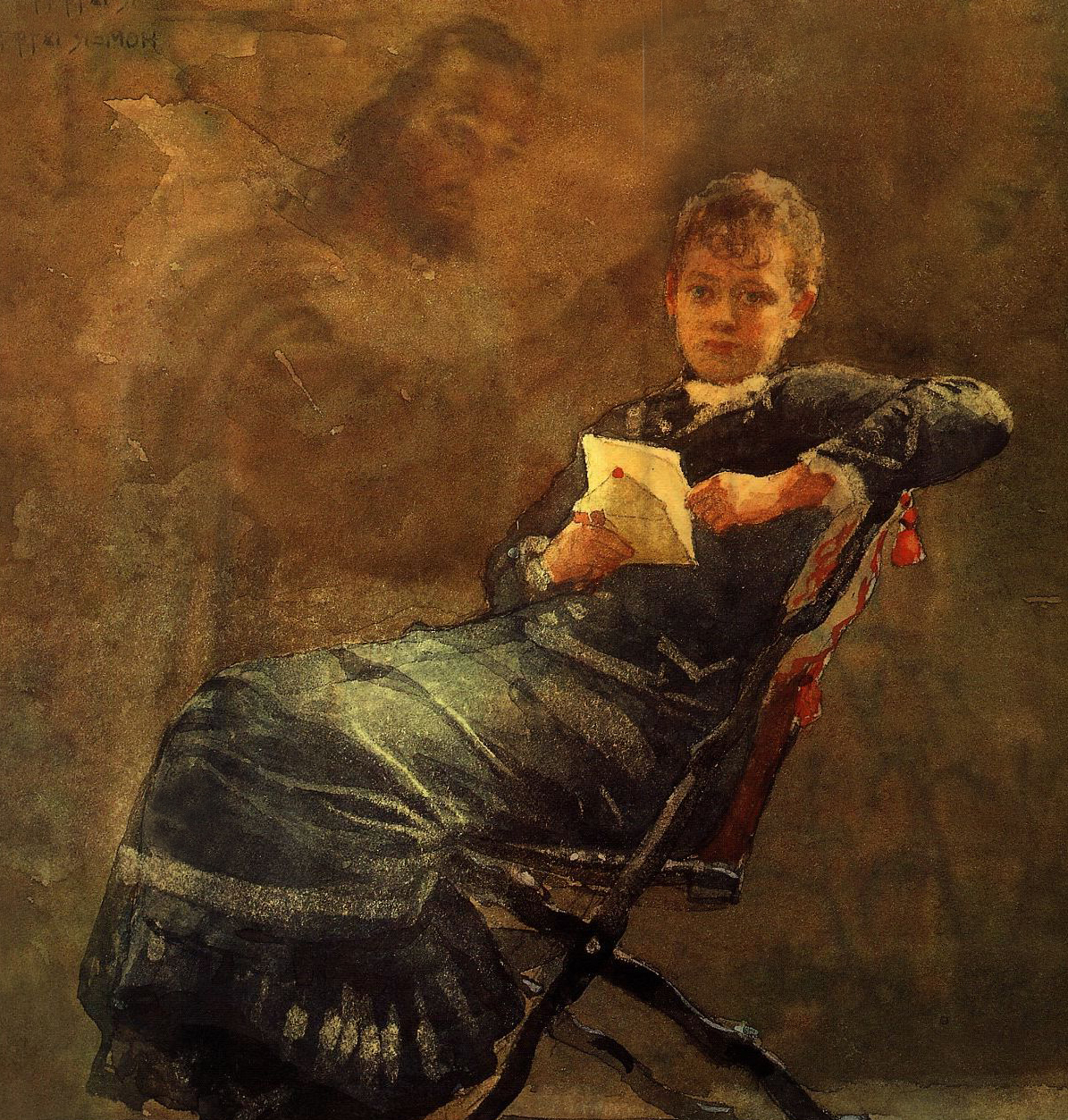 1195x1253 The Cloistered Heart July 2015 - Jesus Knocking Painting