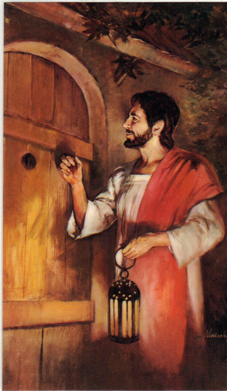 741x1278 Jesus Knocking - Jesus Knocking Painting