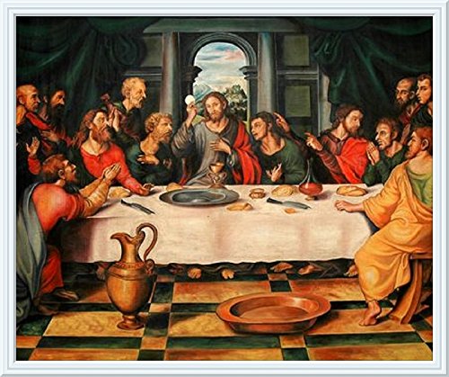 Jesus Last Supper Painting at PaintingValley.com | Explore collection ...