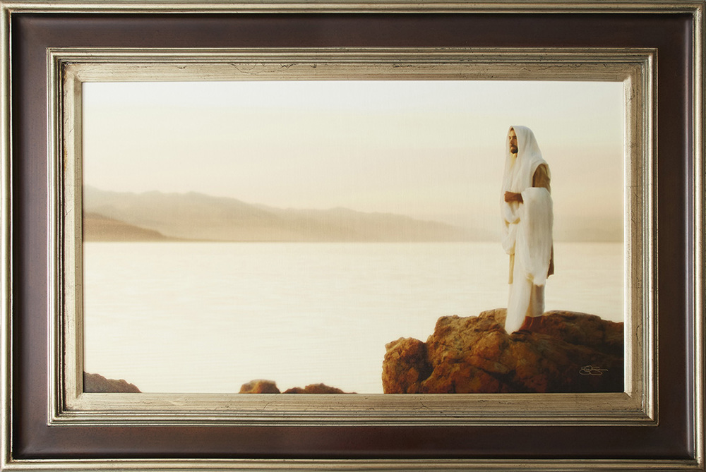 1000x669 Light Of The World (27x40 Framed Art) - Jesus Light Of The World Painting