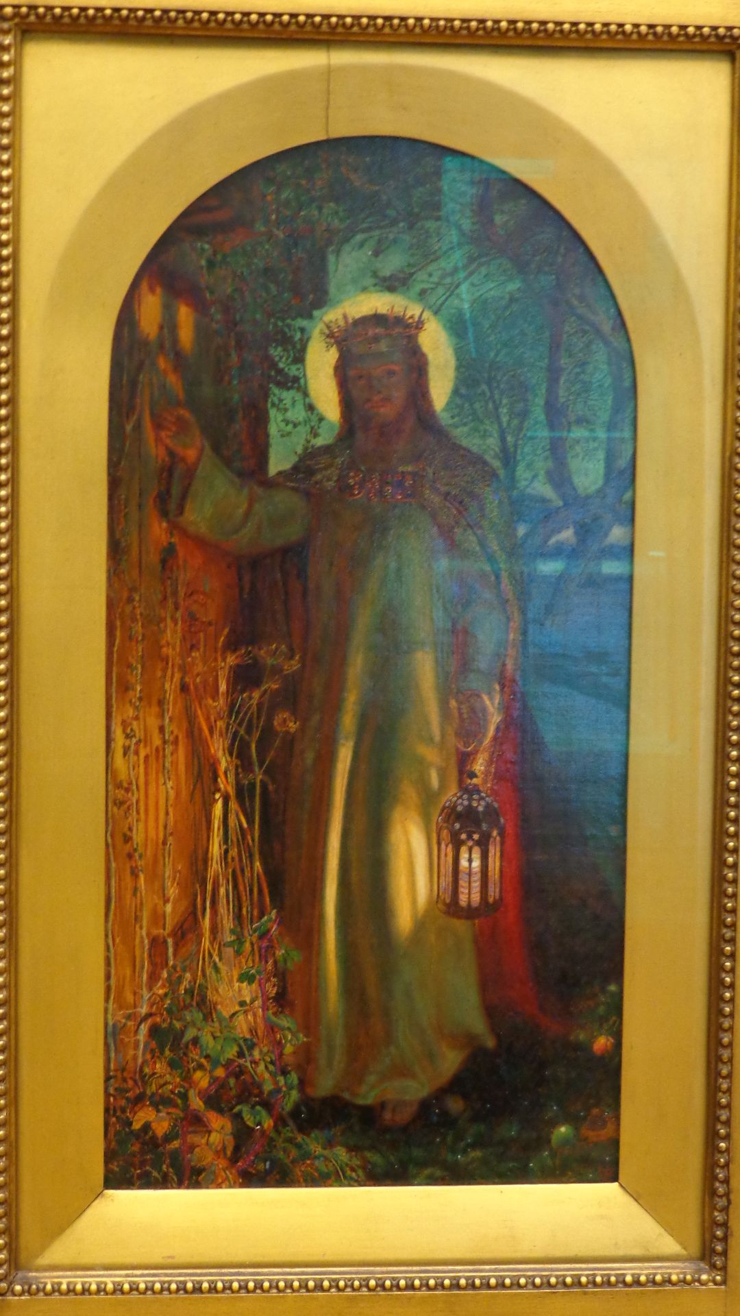 1080x1920 William Holman Hunt - Jesus Light Of The World Painting