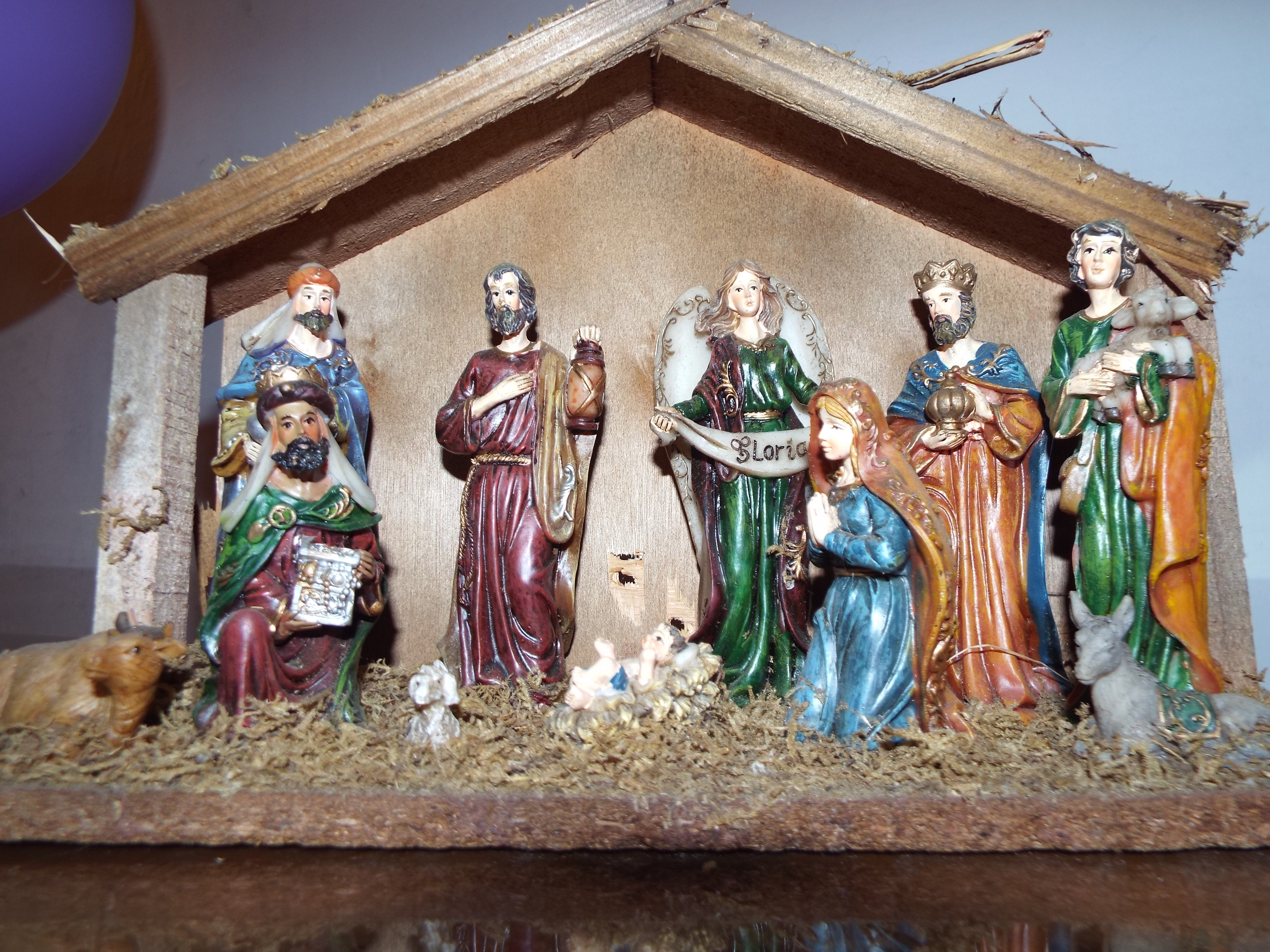 4608x3456 Free Images Religion, Decor, Christmas Decoration, Jesus, Manger - Jesus Manger Painting