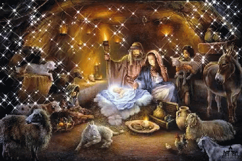 474x316 Jesus Manger Gif - Jesus Manger Painting