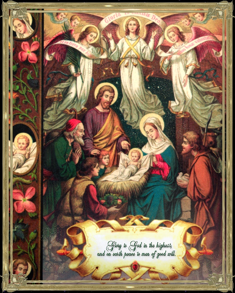 754x940 Nativity Of Our Lord Jesus Christ A Christian Pilgrimage - Jesus Manger Painting