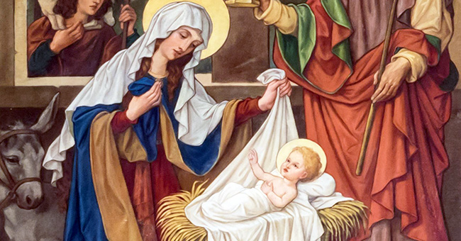 650x340 Advice From Santa's Workshop And Jesus's Manger - Jesus Manger Painting