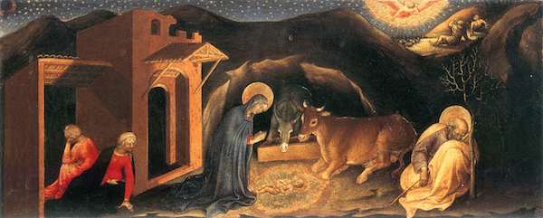 600x241 Were There Animals - Jesus Manger Painting