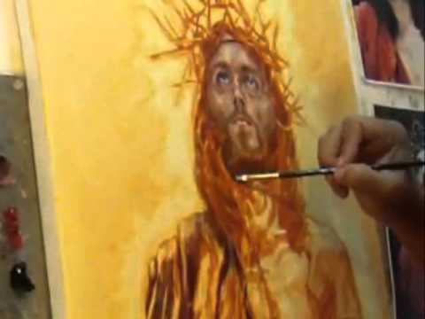 480x360 Jesus Of Nazareth Speed Paint By Carmen - Jesus Of Nazareth Painting